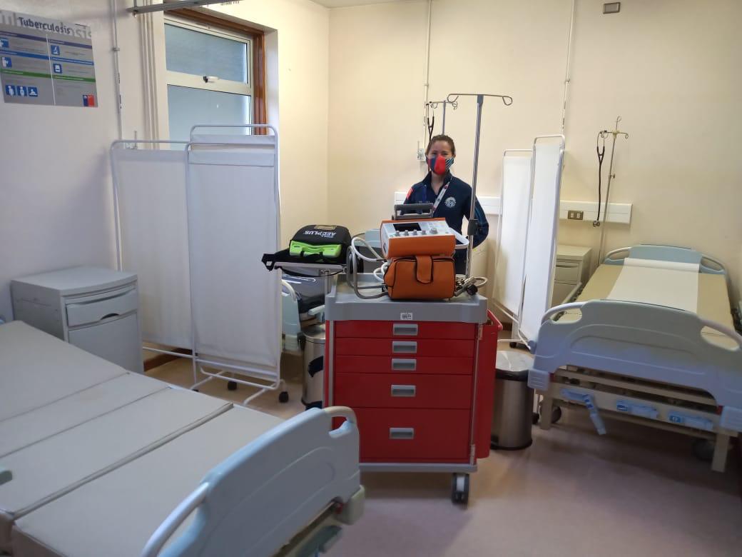 Salmoneros donan insumos y equipamiento médico para Chaitén