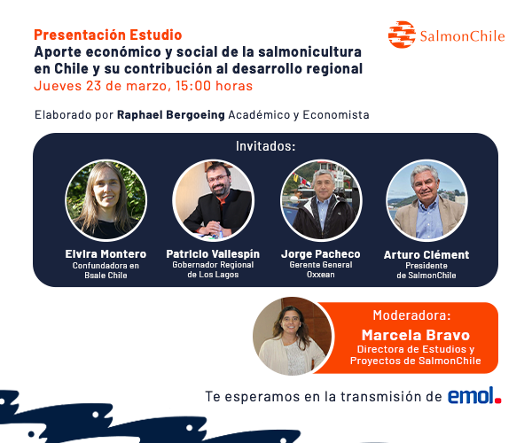 Presentan primer informe sobre aporte de la salmonicultura a la economía nacional