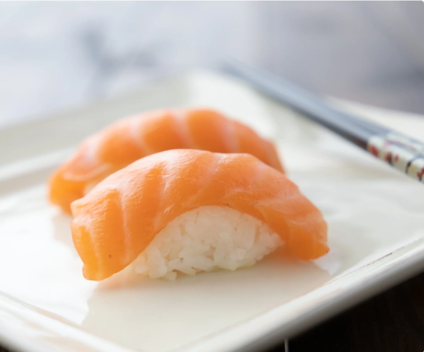 sashimi de salmón