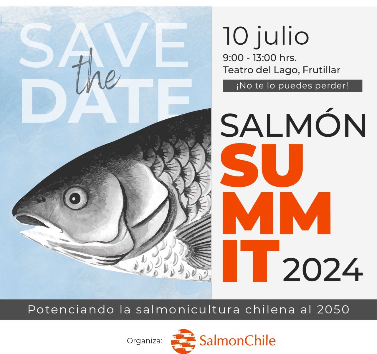 Salmón Summit 2024:  Se abren inscripciones para masivo evento que buscará proyectar la salmonicultura del futuro