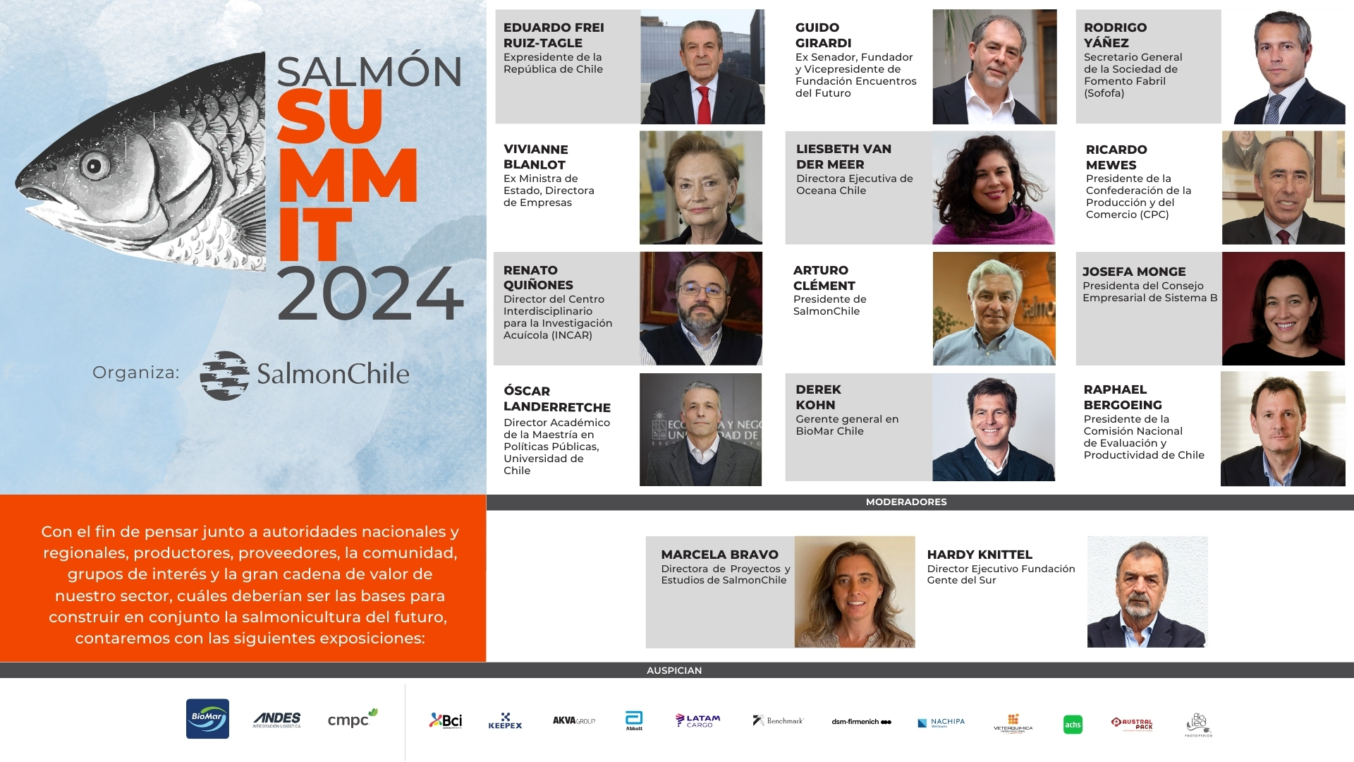 En la previa del Salmón Summit 2024: Eduardo Frei Ruiz-Tagle: «Creo que la salmonicultura tiene que desarrollarse mucho más”