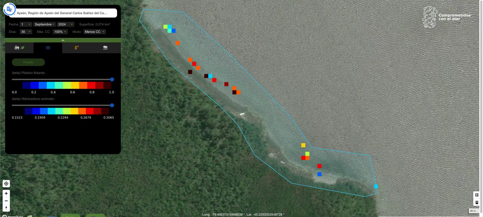 SalmonChile gestionará limpieza de playas a través de fotos satelitales e inteligencia artificial
