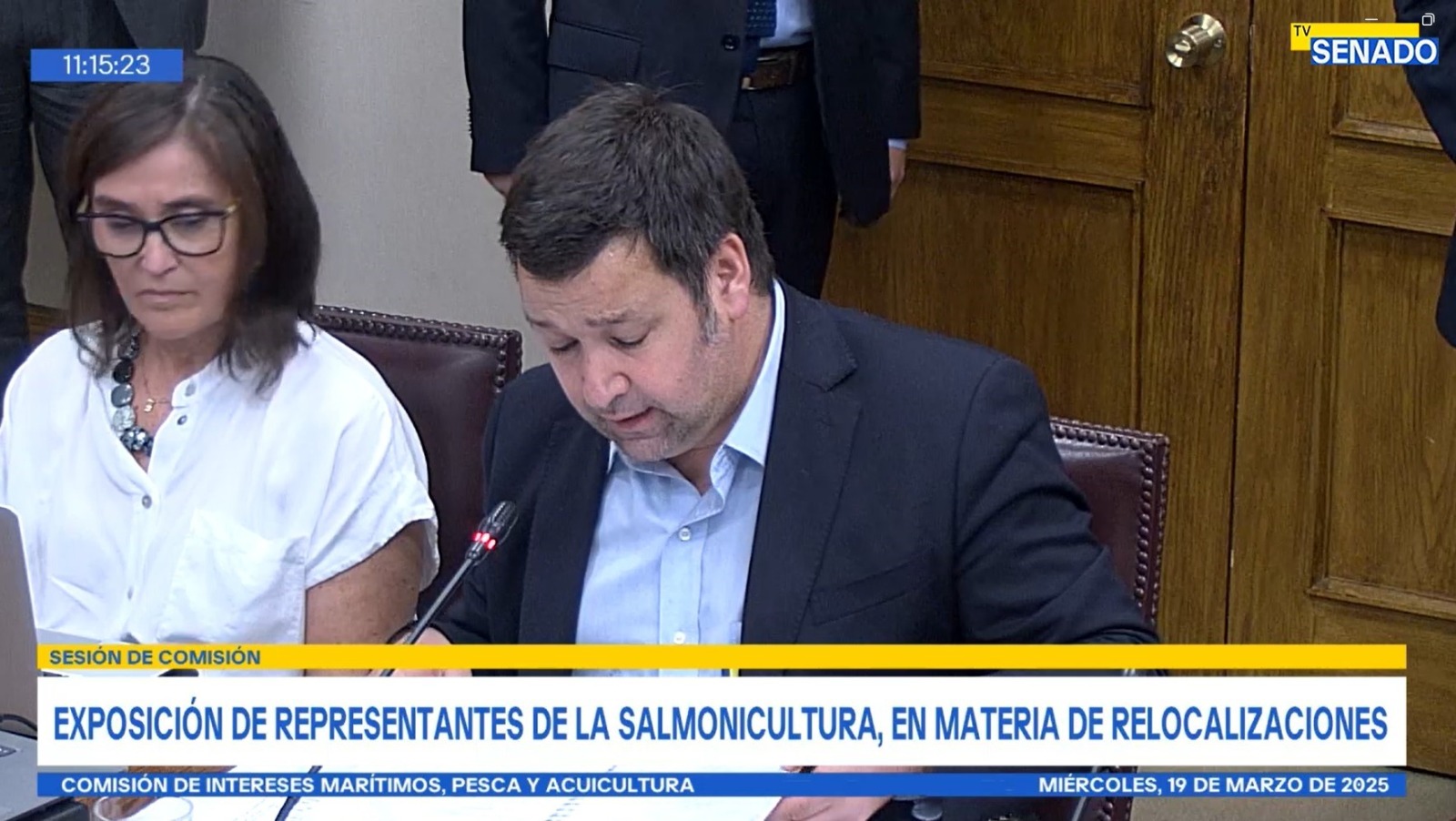 SalmonChile expone en el Senado resultados de los Diálogos para la Salmonicultura del Futuro y sobre desafíos regulatorios
