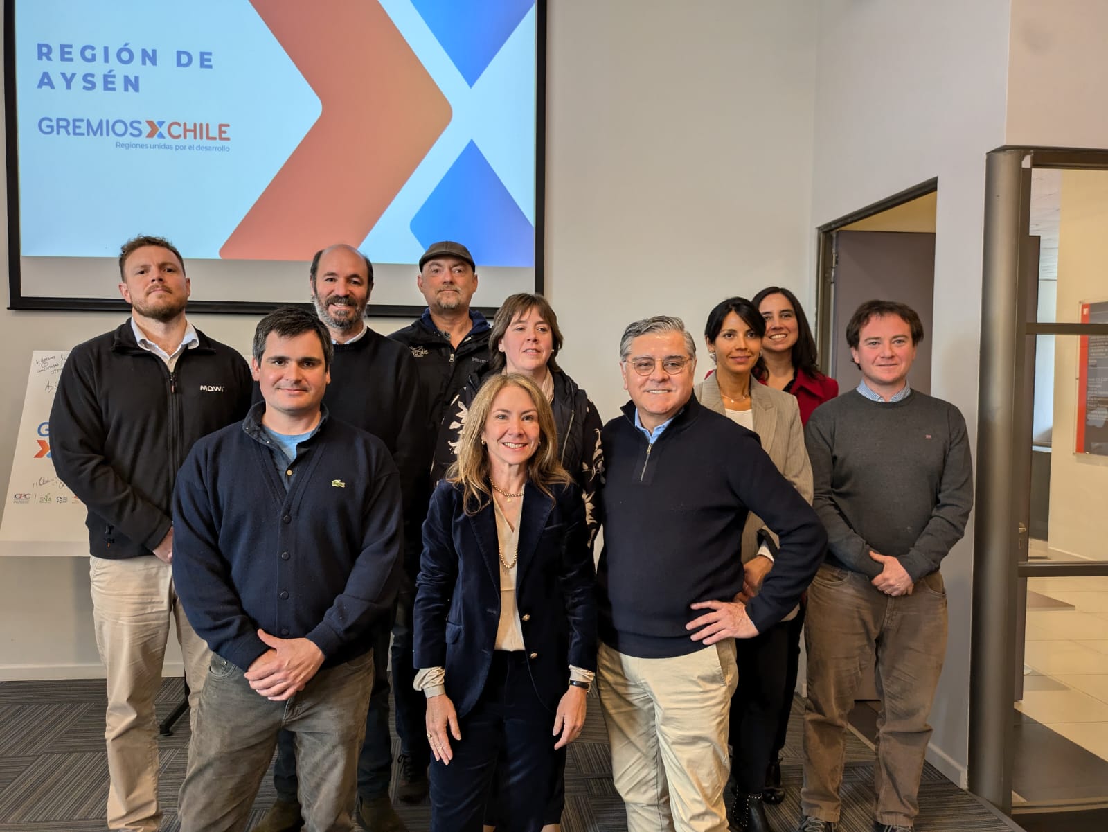 SalmonChile participó activamente en el primer Encuentro de Gremios por Chile realizado en Aysén