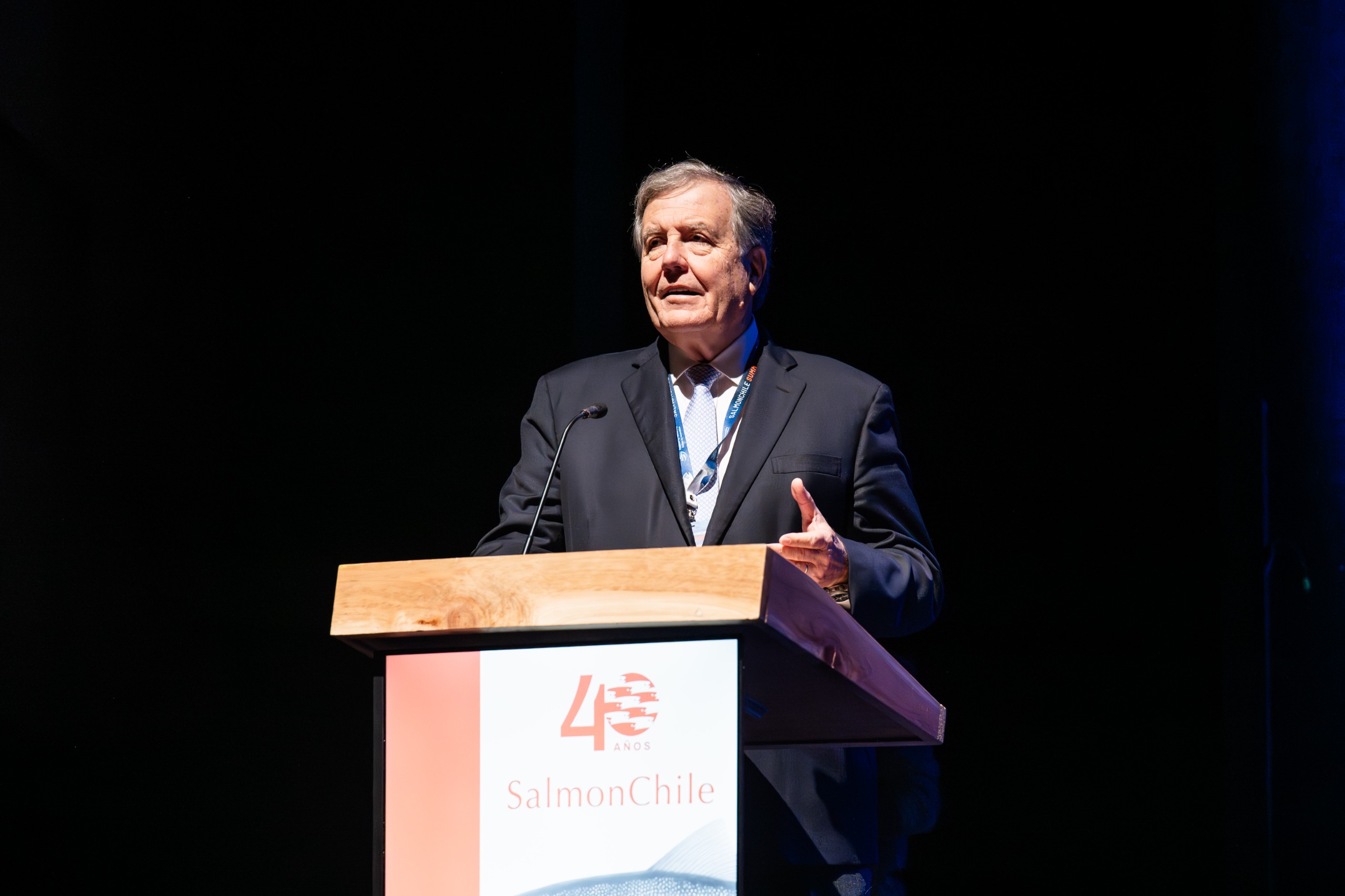 En SalmonChile Summit 2026: Patricio Melero, presidente de SalmonChile: “Necesitamos regulaciones inteligentes que, siendo exigentes, promuevan la actividad y no la ahoguen”