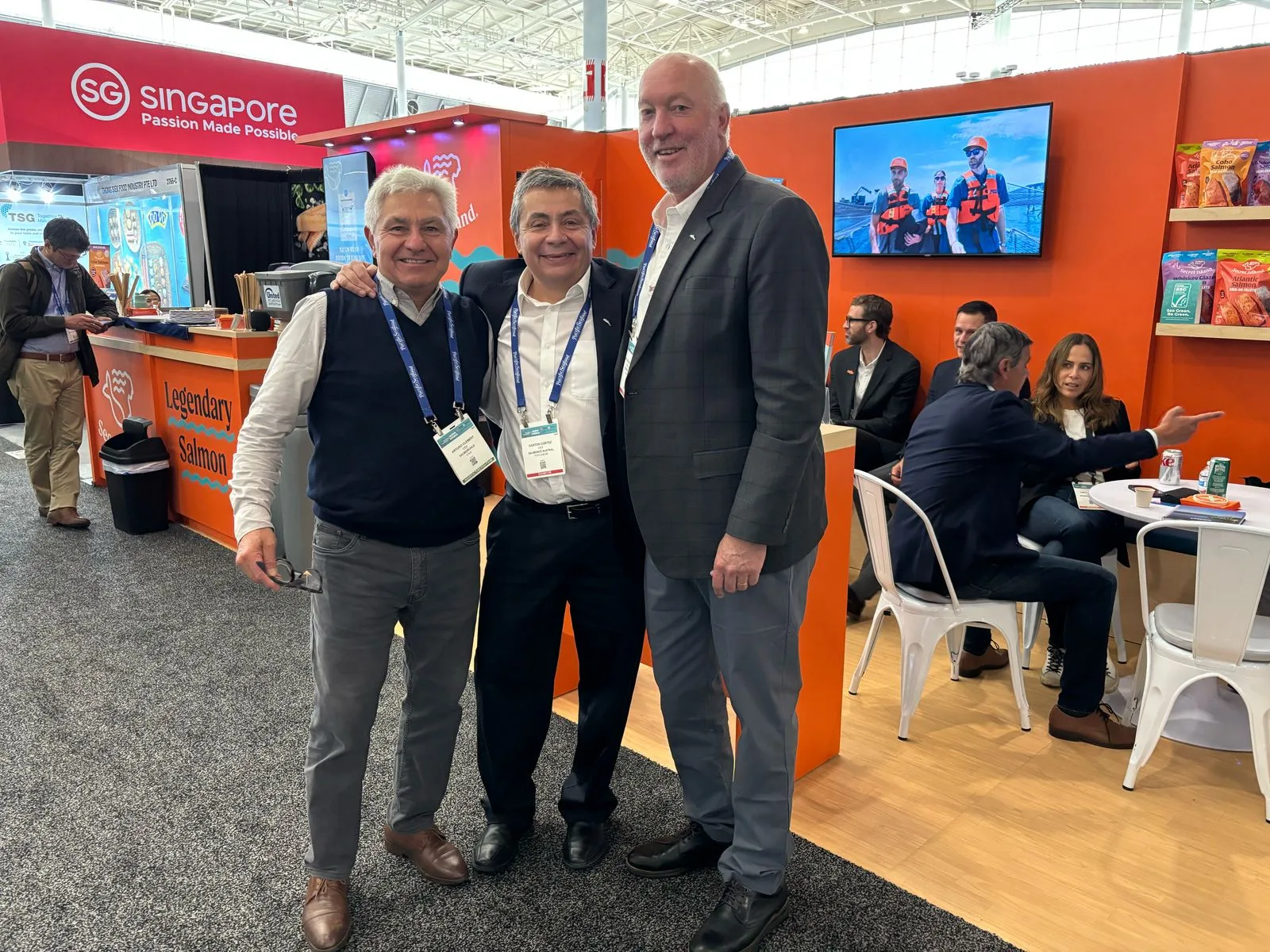 SalmonChile y sus empresas socias destacan en la principal feria de productos del mar en Estados Unidos