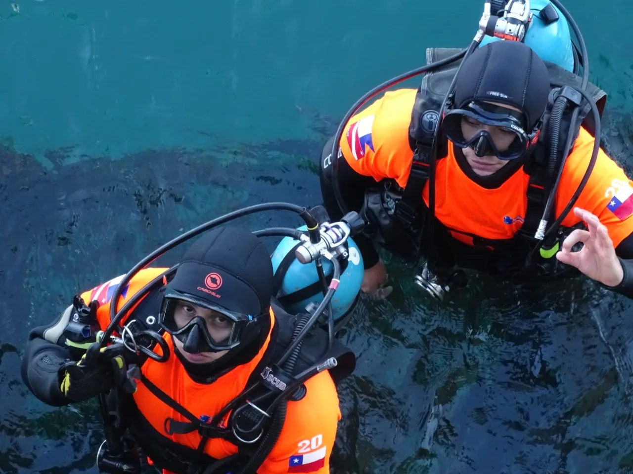Más de 200 trabajadores acuícolas han sido capacitados por Otec y escuela de buceo Pro Diver apoyada por SalmonChile