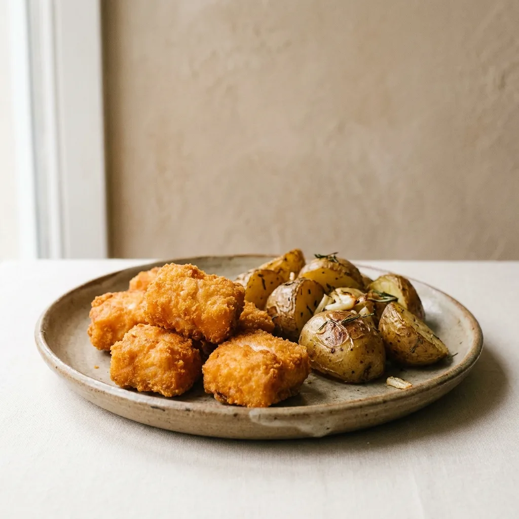 Sorpréndete con las calugas de salmón con papas asadas, receta de SalmonChile