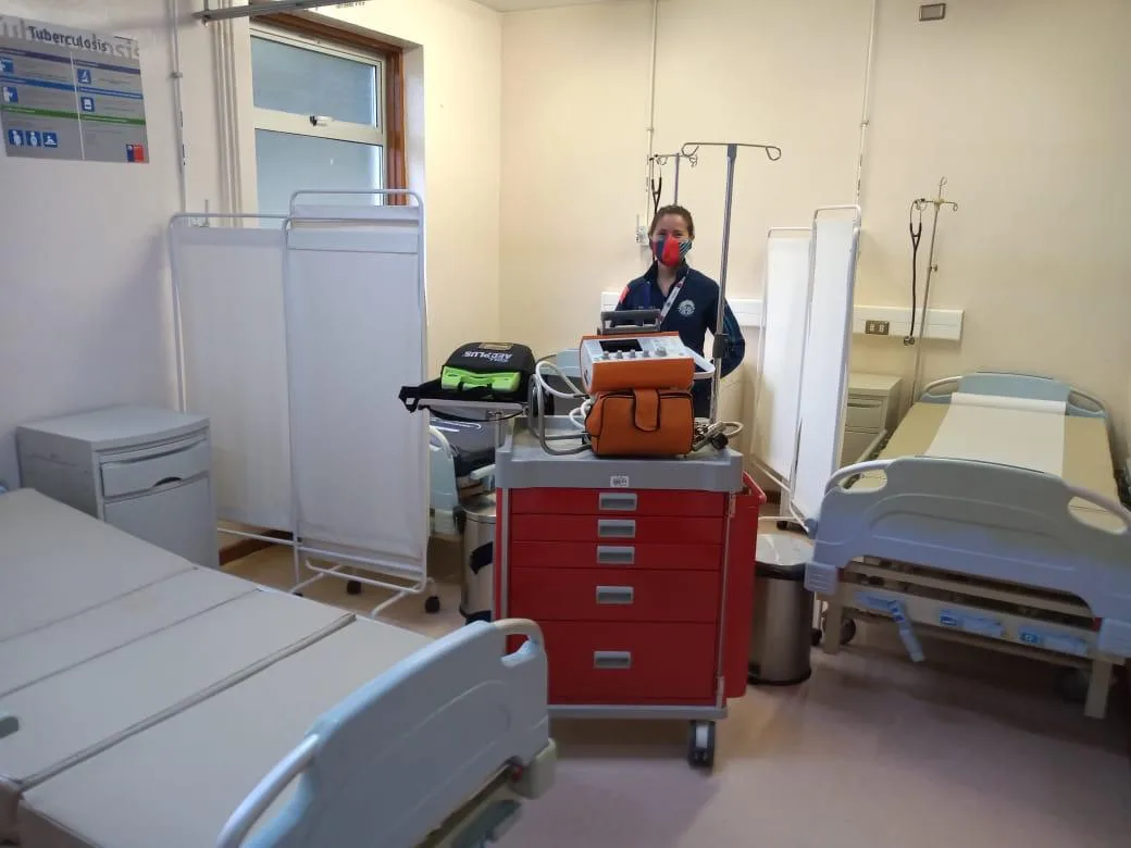Salmoneros donan insumos y equipamiento médico para Chaitén