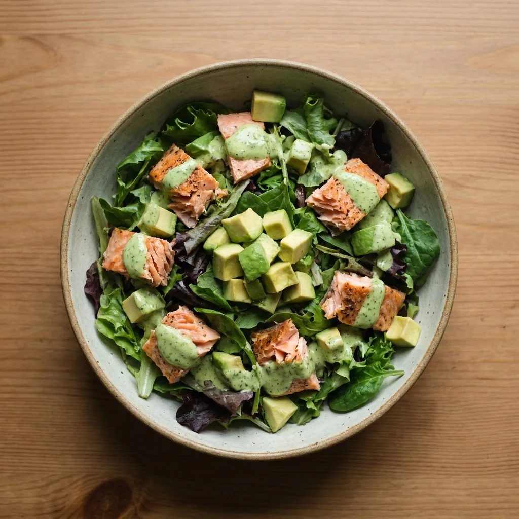 ENSALADA DE SALMÓN, receta de SalmonChile
