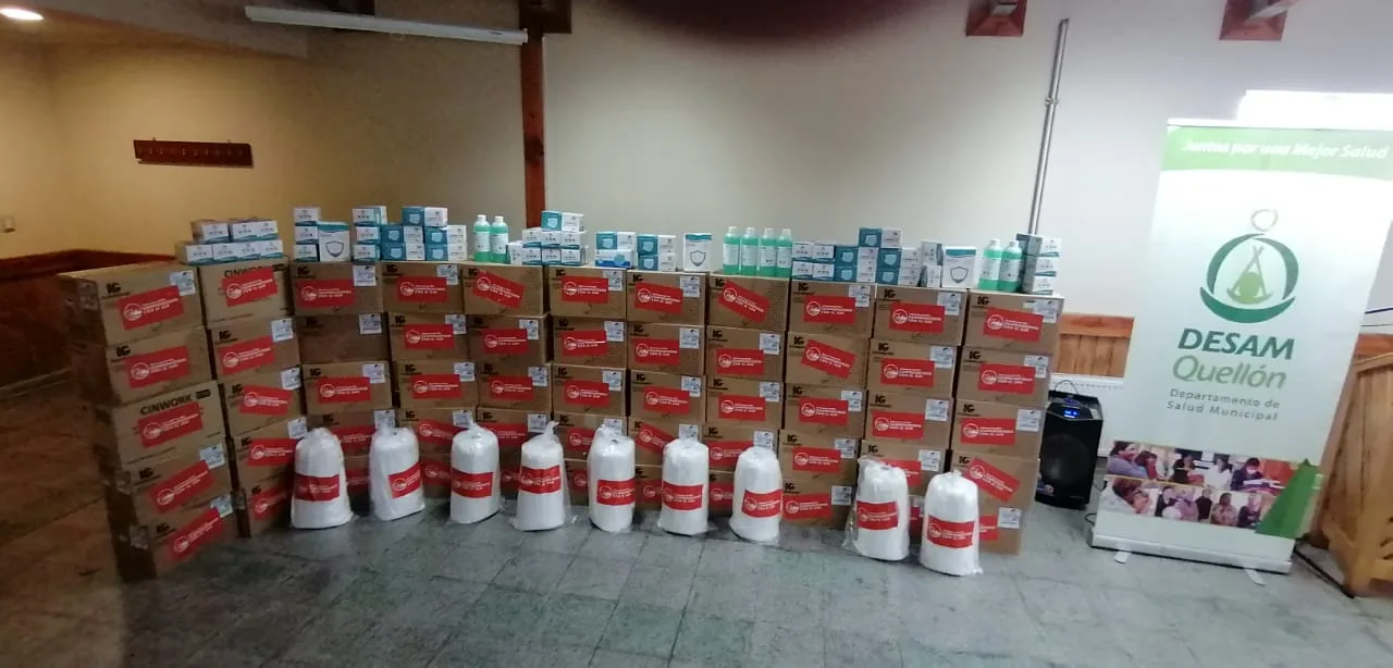 Pymes proveedoras del salmón camiseteadas con la cruzada solidaria contra el Covid-19 en el sur