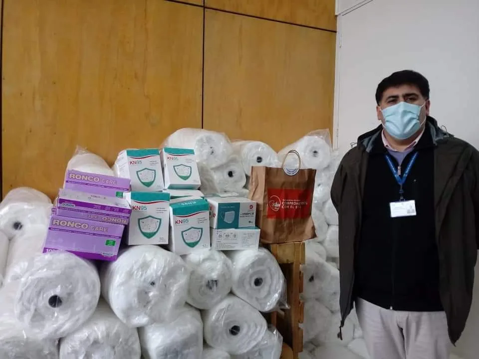 Puerto Montt: entrega de más de 400 mil elementos de protección a trabajadores de la salud
