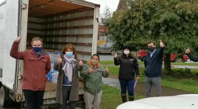 Puerto Octay: salmoneros donan más de 129 mil  elementos de protección a personal de salud