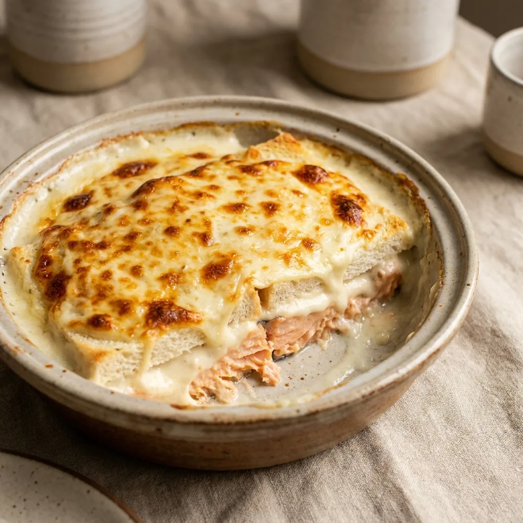 Disfruta del exquisito pastel gratinado de salmón, receta de SalmonChile