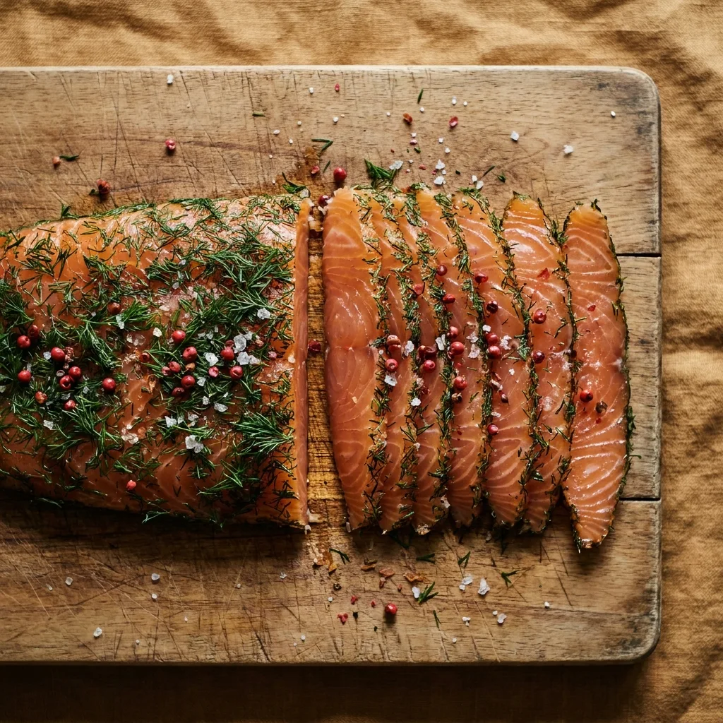 Salmón marinado, receta de SalmonChile