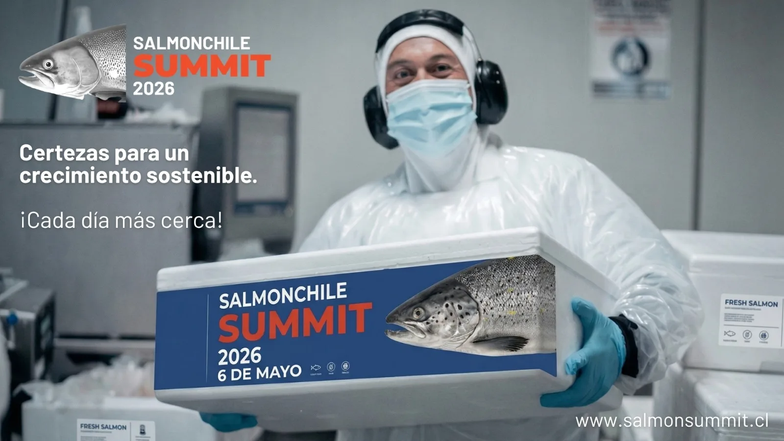 El sur de Chile se prepara para recibir la tercera versión del SalmonChile Summit