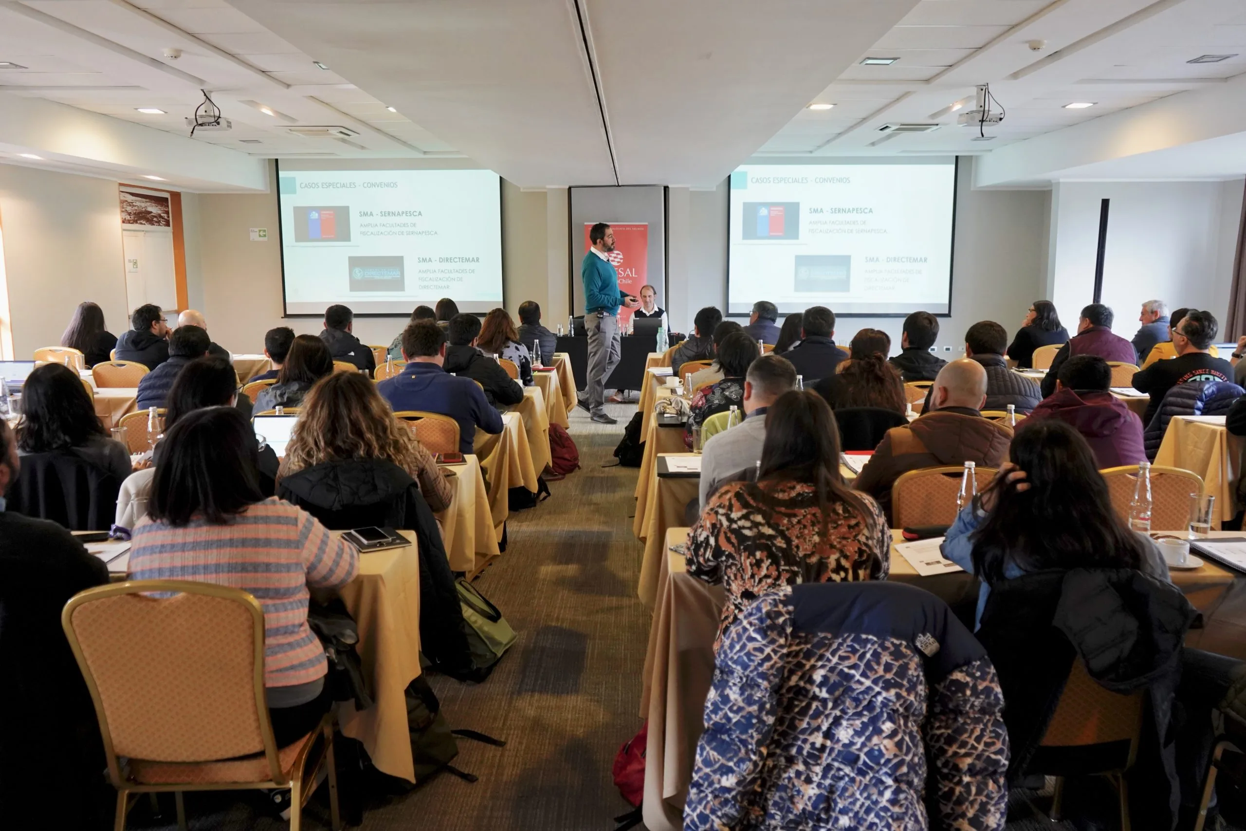 Intesal realiza taller práctico sobre normativa y fiscalización ambiental en la salmonicultura