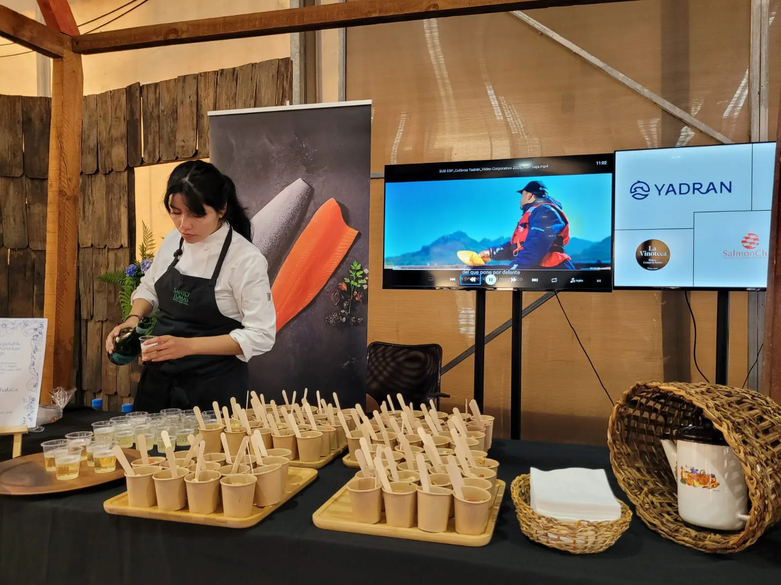Del mar al plato: SalmonChile da la bienvenida a turistas de cruceros con lo mejor de nuestros mares