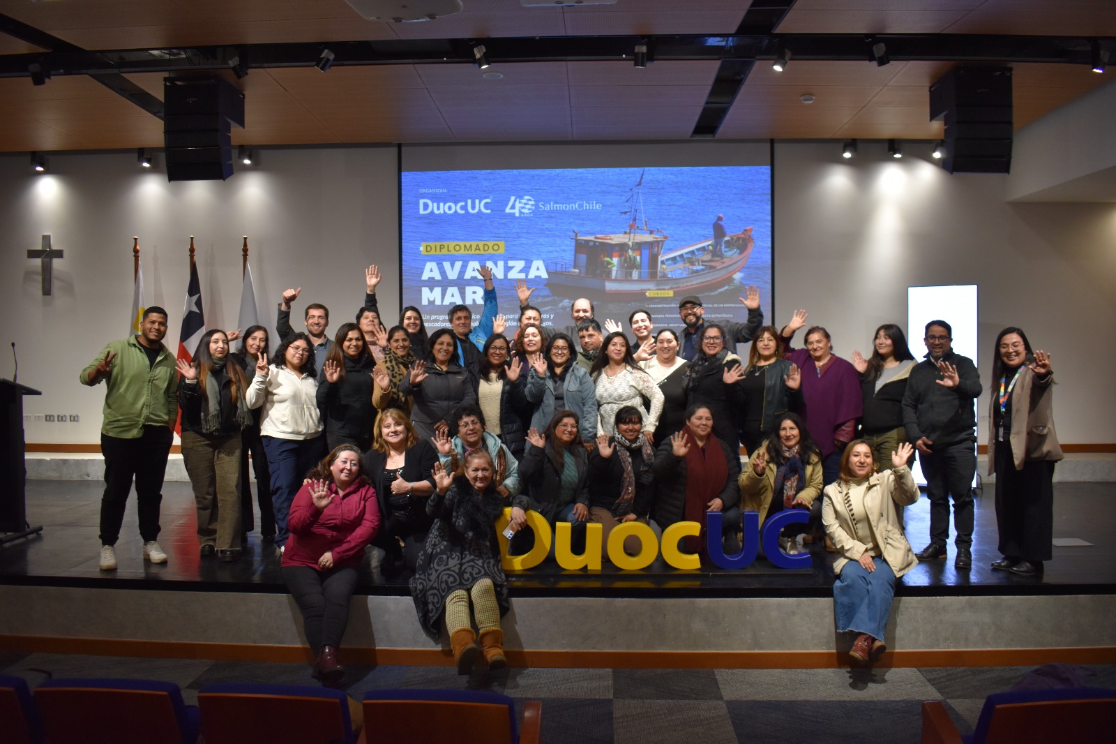 SalmonChile y Duoc UC concluyen con éxito diplomado “AvanzaMar” orientado al desarrollo del borde costero en la Región de Los Lagos