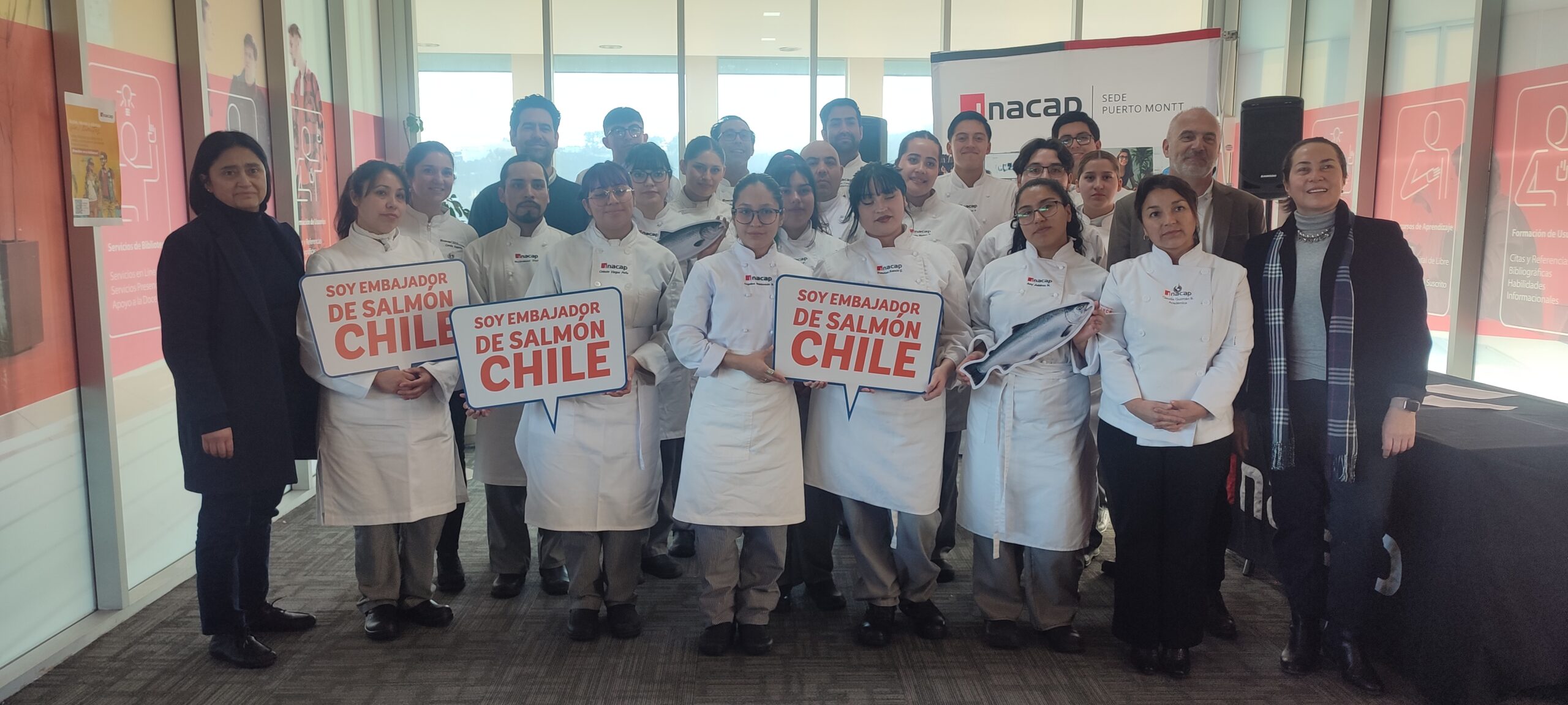 INACAP, SalmonChile y Multi X certifican a la primera generación de Embajadores del Salmón